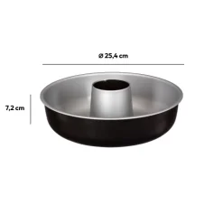 Moule à savarin métal 25cm
