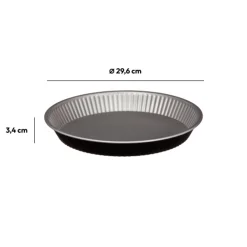 Moule à tarte métal 28 cm