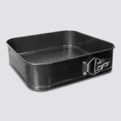 Moule carré démontable métal, 26cm