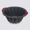 Moule Charlotte silicone- Noir,rouge