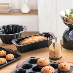 Moule Charlotte silicone- Noir,rouge