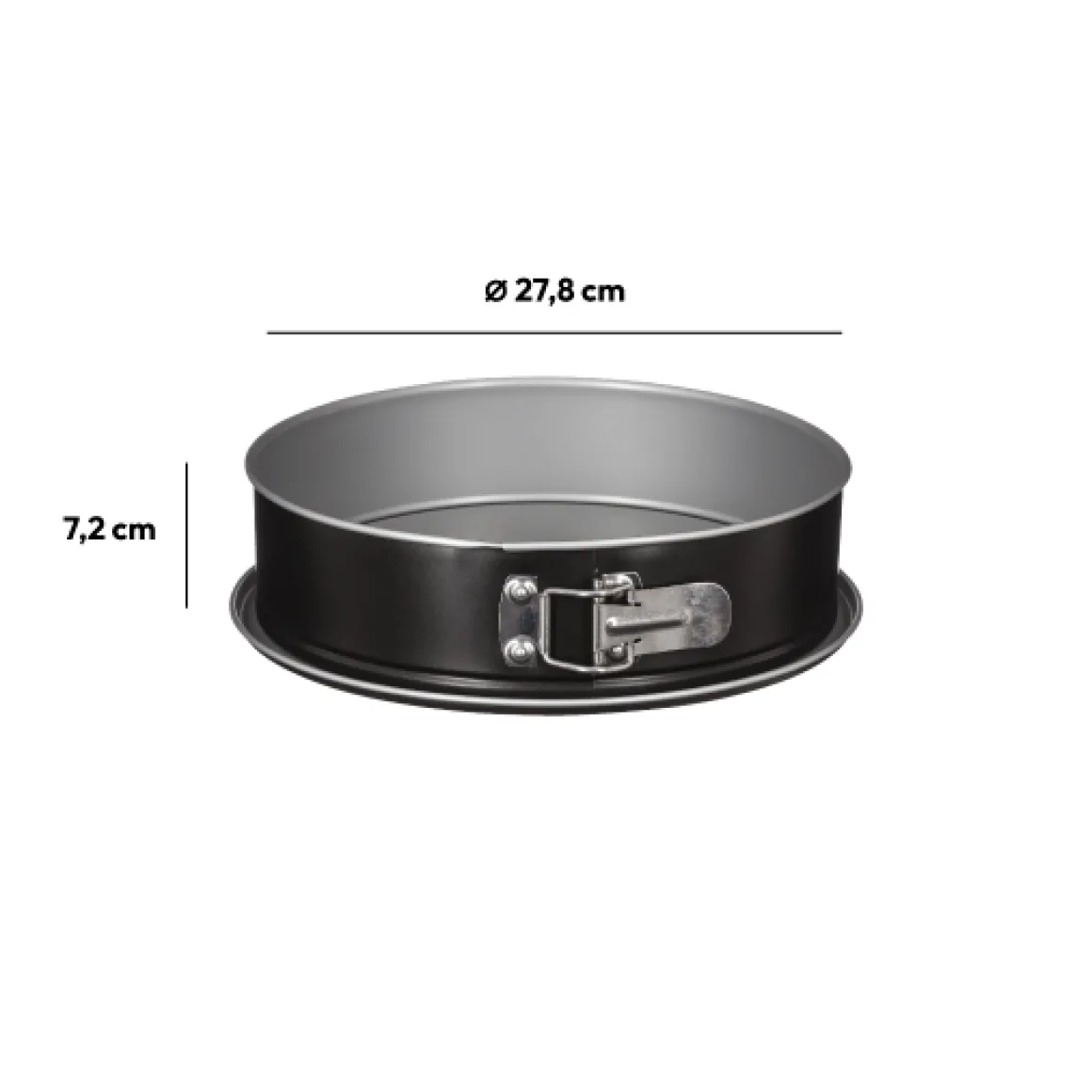 Moule démontable métal, 26cm