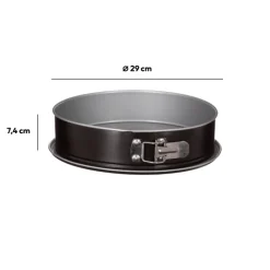 Moule démontable métal, 28cm