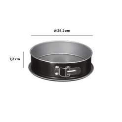 Moule démontable métal, 24cm