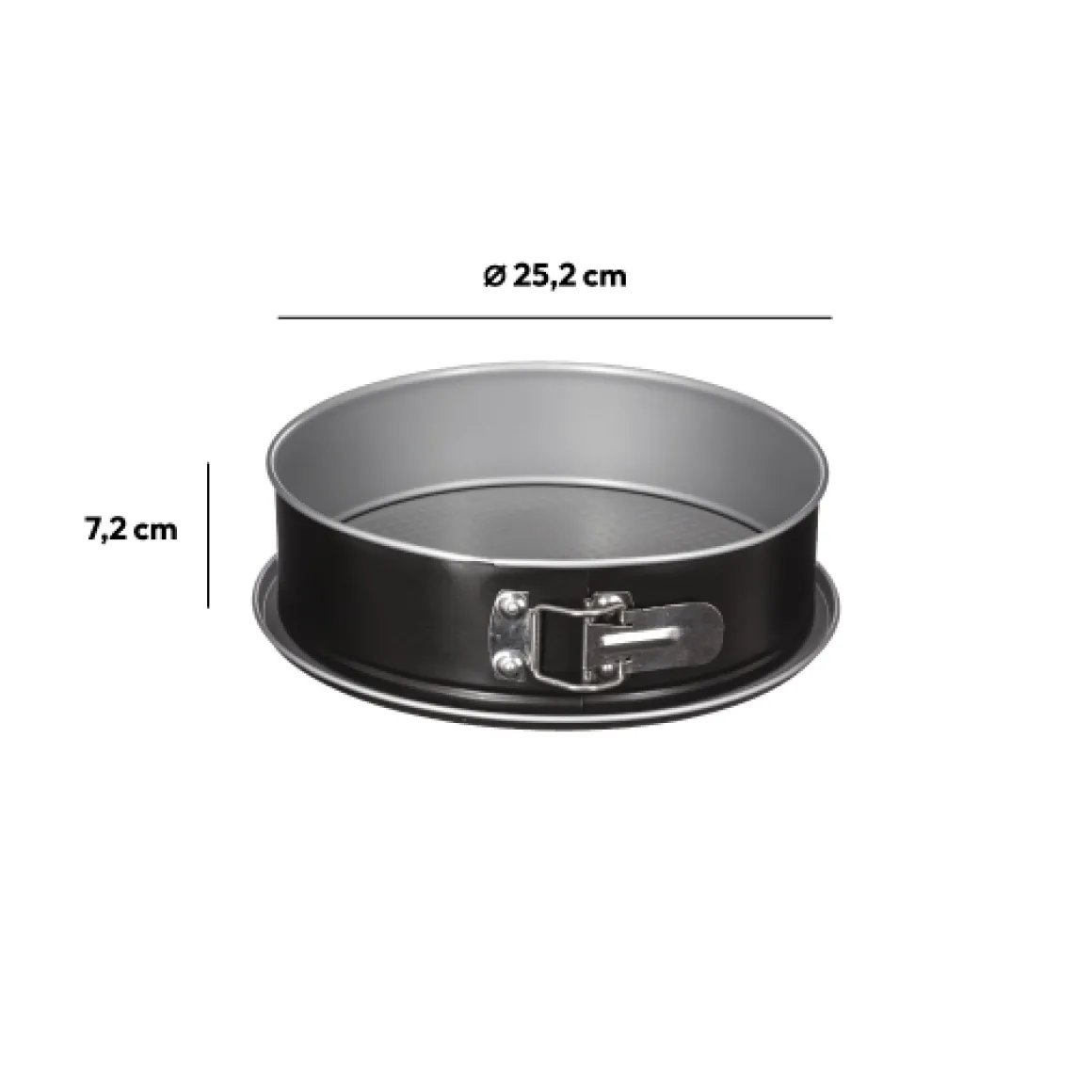 Moule démontable métal, 24cm