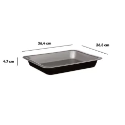 Moule rectangulaire métal 36x26cm