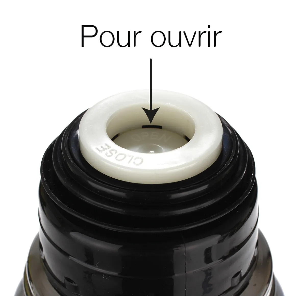 Mug isotherme inox 0,35L - Noir