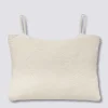 Oreiller de bain coton, fixation ventouse