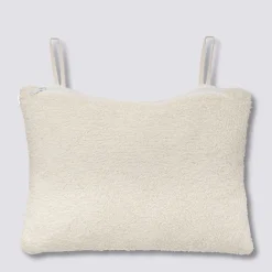 Oreiller de bain coton, fixation ventouse