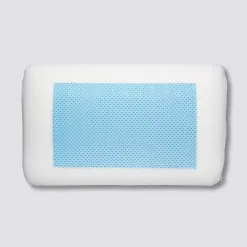 Oreiller mémoire de forme gel 50x30 cm