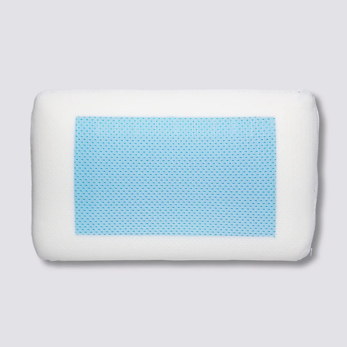 Oreiller mémoire de forme gel 50x30 cm