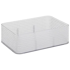 Organisateur 3 compartiments, Transparent