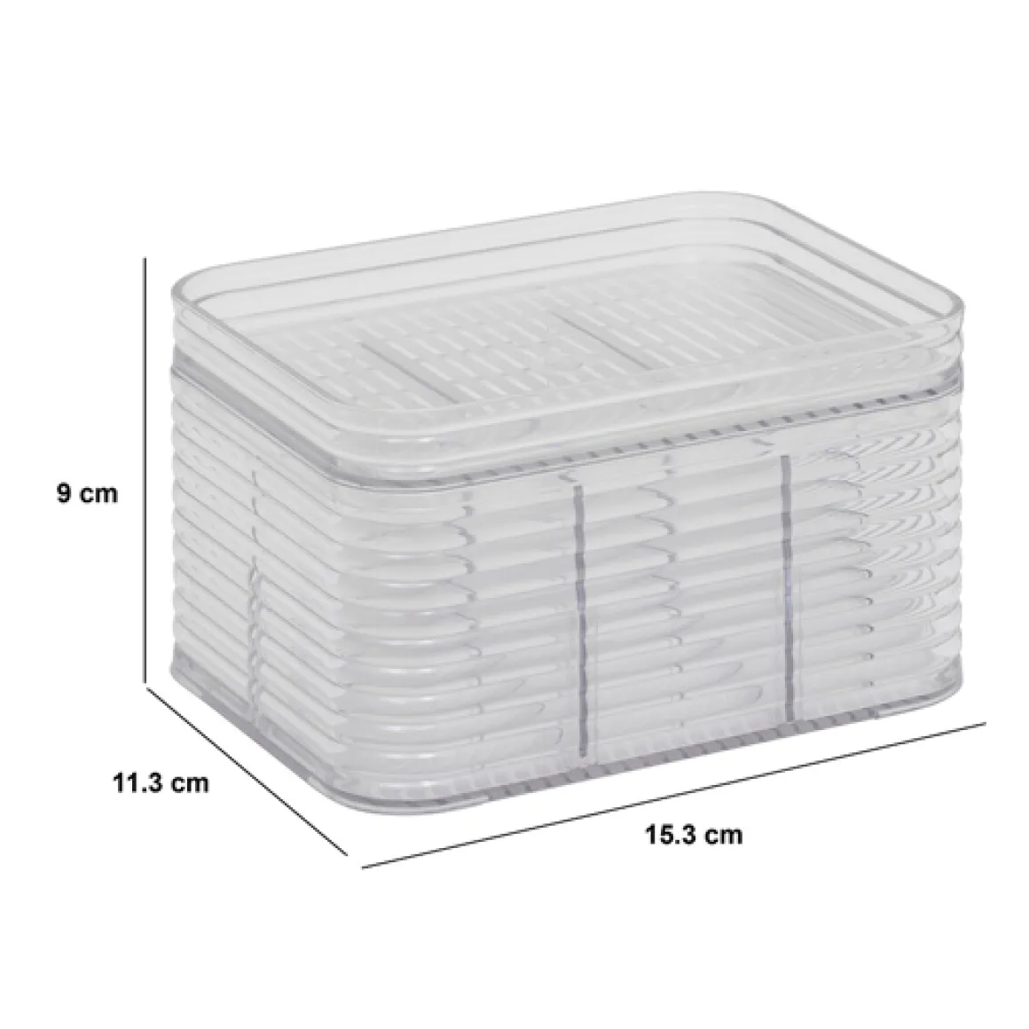 Organisateur 6 compartiments 15,3x9 cm