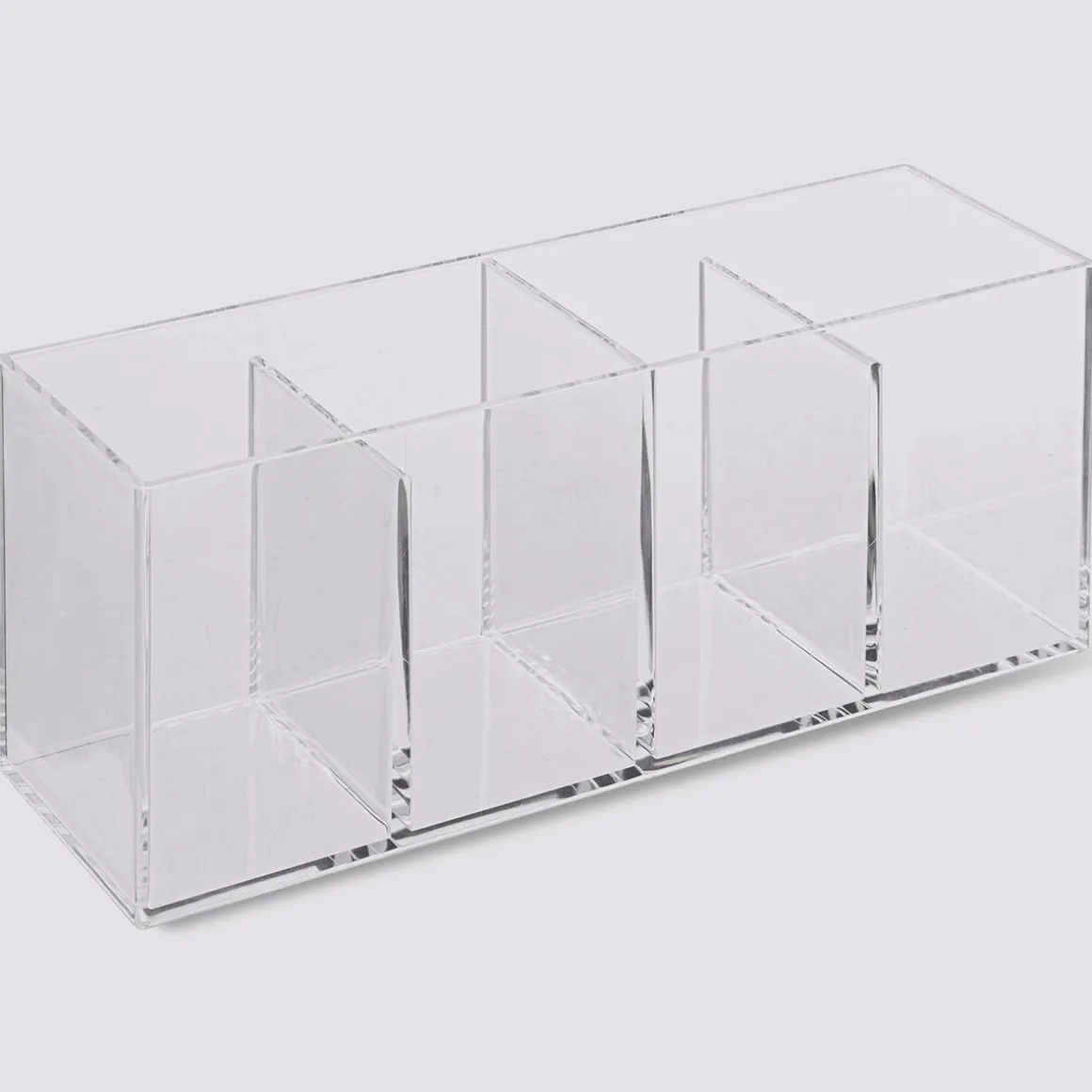 Organiseur 4 compartiments, Transparent