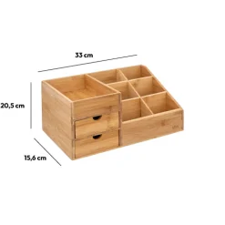 Organiseur 2 tiroirs/ 6 compartiments