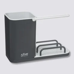 Organiseur d'évier 4en1, Gris anthracite
