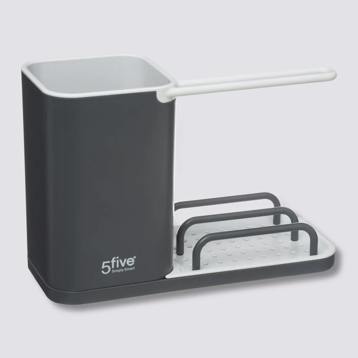 Organiseur d'évier 4en1, Gris anthracite