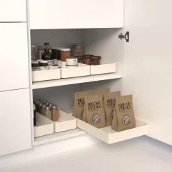 Organiseur, l.40 cm, Beige