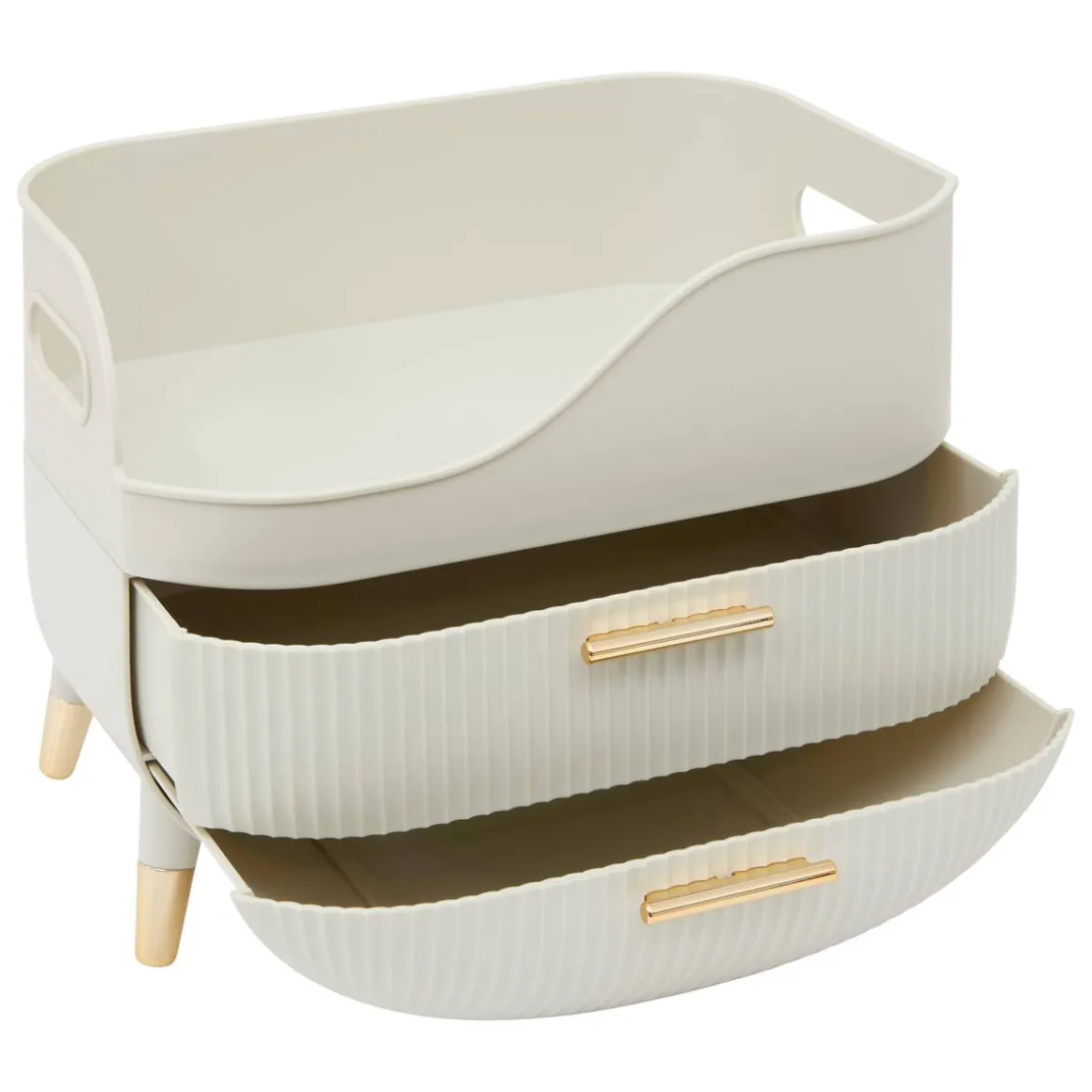 Organiseur, l.26 cm, Beige