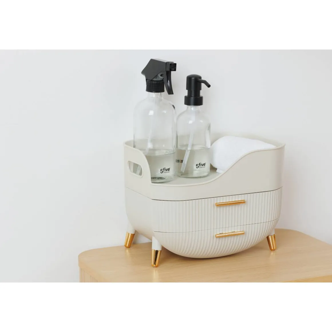 Organiseur, l.26 cm, Beige