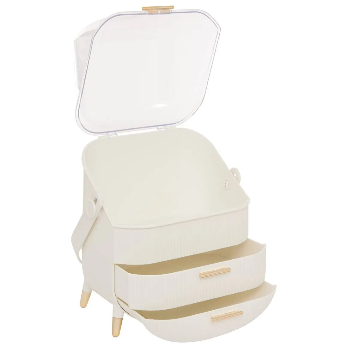 Organiseur, L.25 cm, Beige