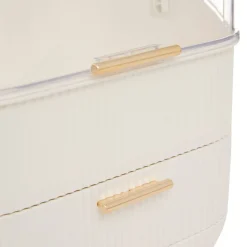 Organiseur, L.25 cm, Beige