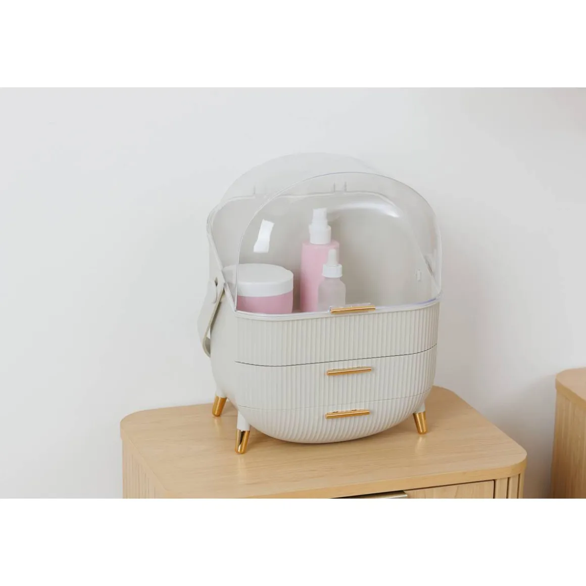 Organiseur, L.25 cm, Beige