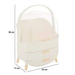 Organiseur, L.25 cm, Beige