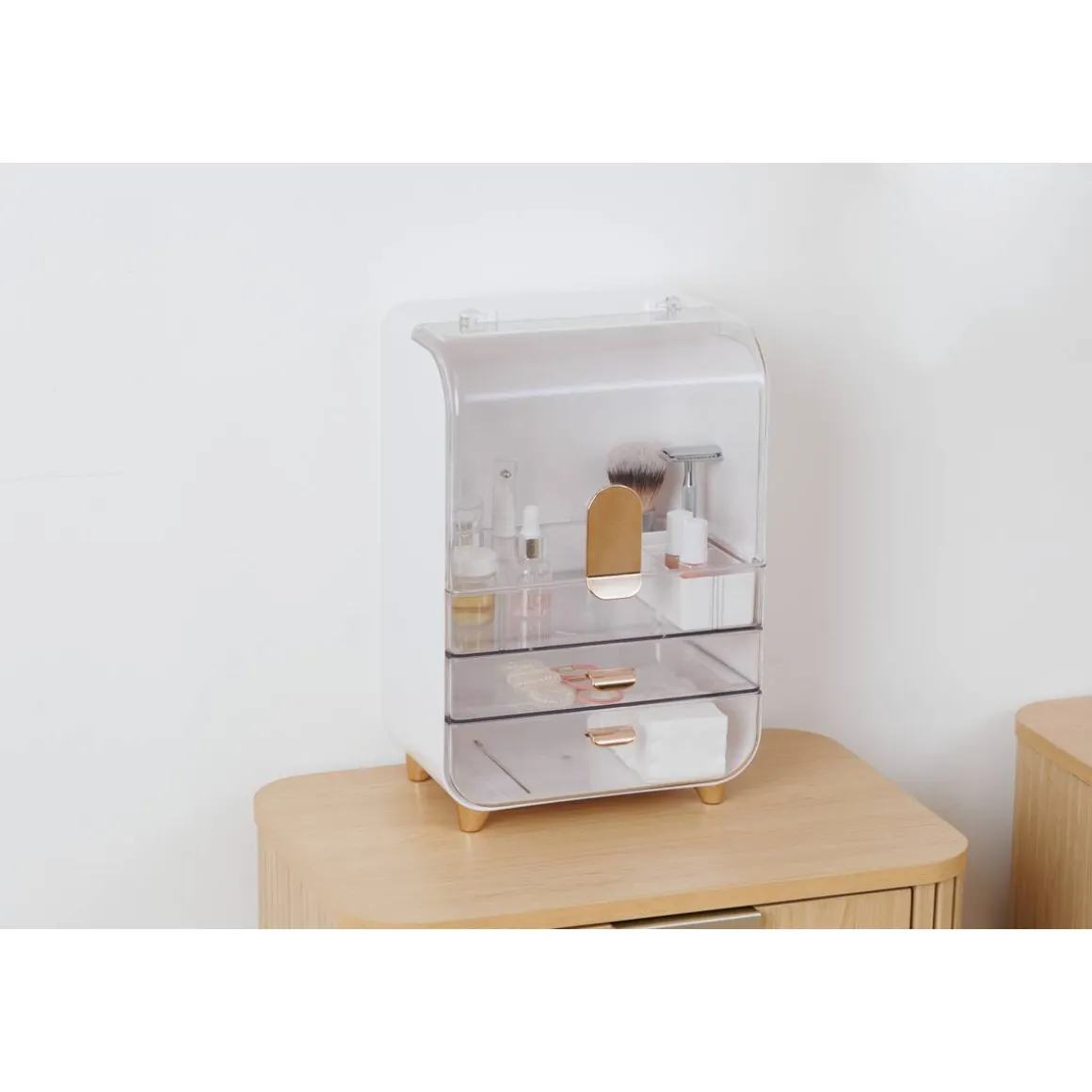 Organiseur, L.8,9 cm, Blanc