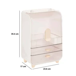 Organiseur, L.8,9 cm, Blanc