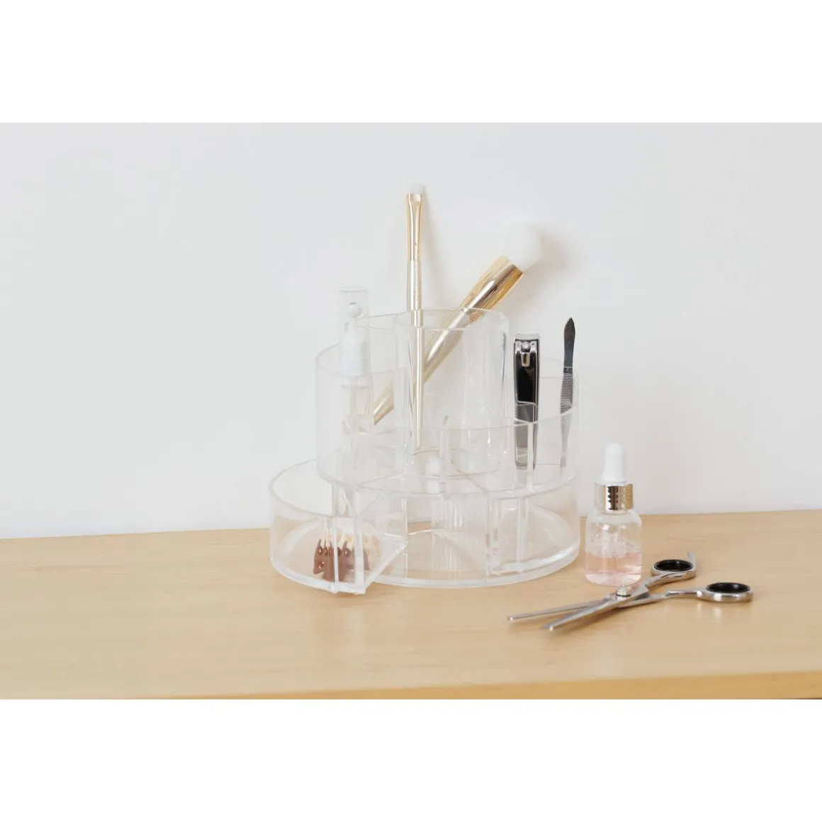Organiseur, L.15,2 cm, Transparent