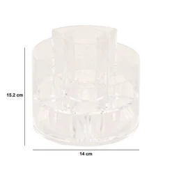 Organiseur, L.15,2 cm, Transparent