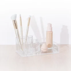 Organiseur maquillage, Transparent