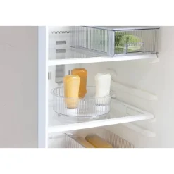 Organiseur rotatif, D.23 cm, Transparent