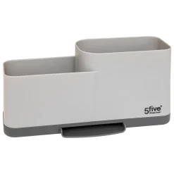 Organiseur évier avec distributeur, Gris