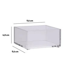 Organiseur 9,6x9,6cm - Transparent