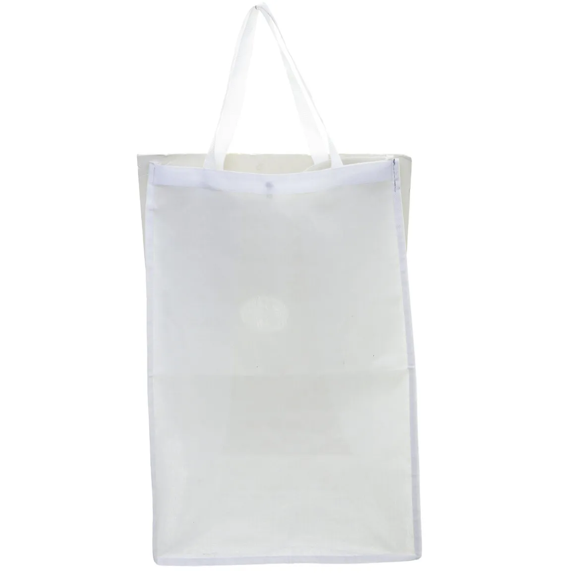 Panier à linge double 50L, Bambou
