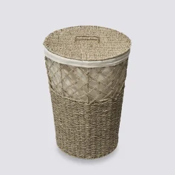 Panier à linge en roseau 15L