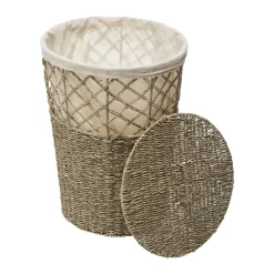 Panier à linge en roseau 15L