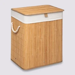 Panier à linge 60L - Bambou