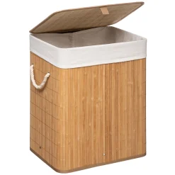 Panier à linge 60L - Bambou
