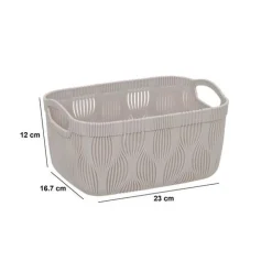 Panier à linge, 3,2L, Beige