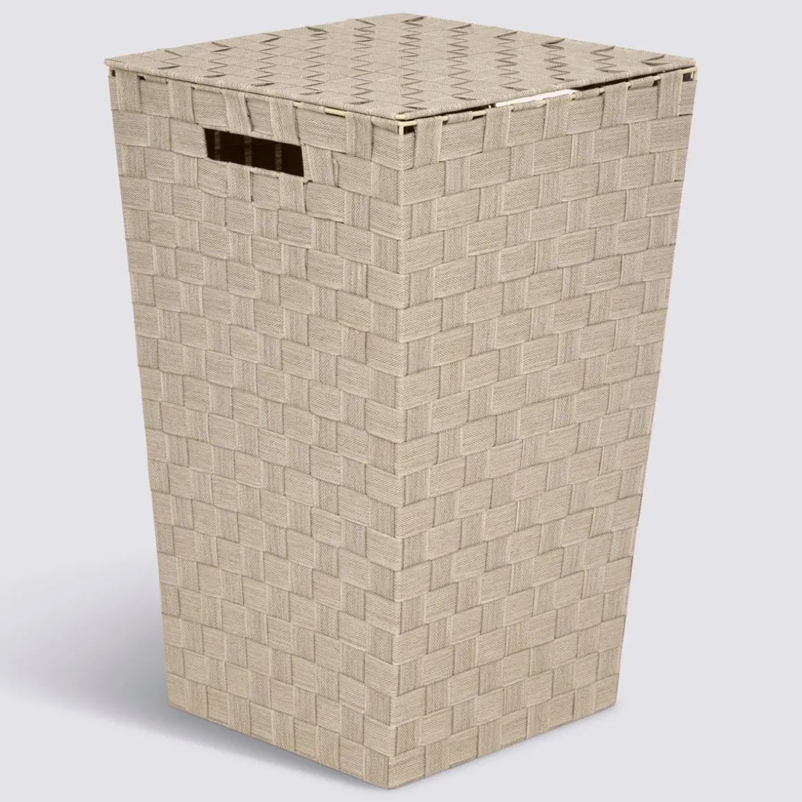 Panier à linge, 50l, Beige