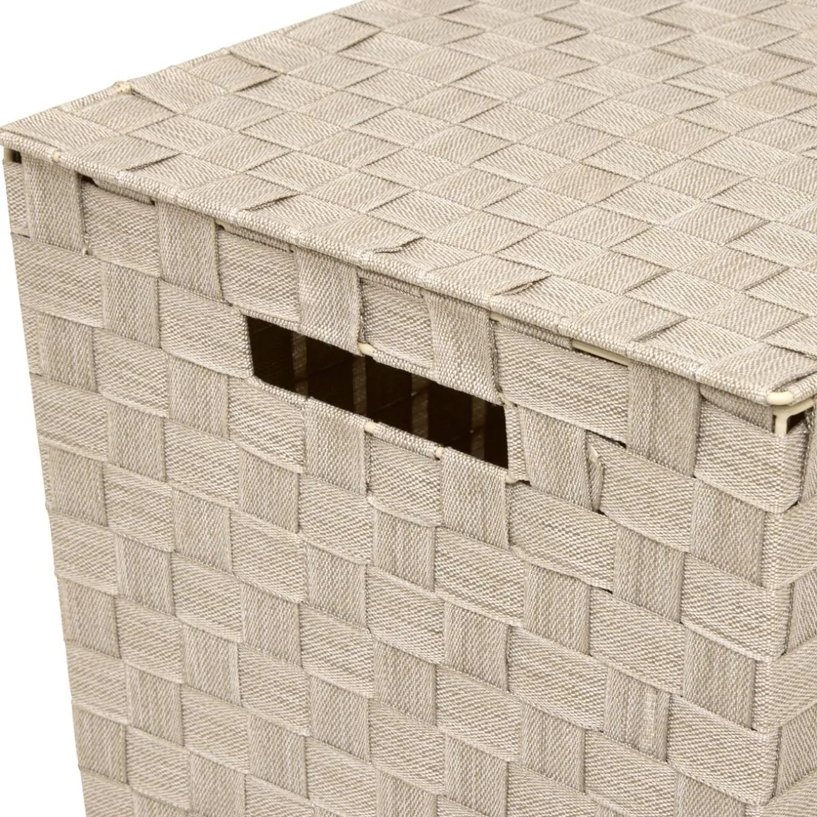 Panier à linge, 50l, Beige