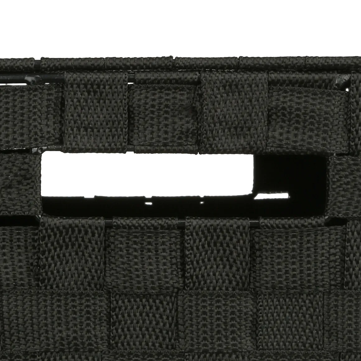 Panier à linge 30L bisauté, Noir