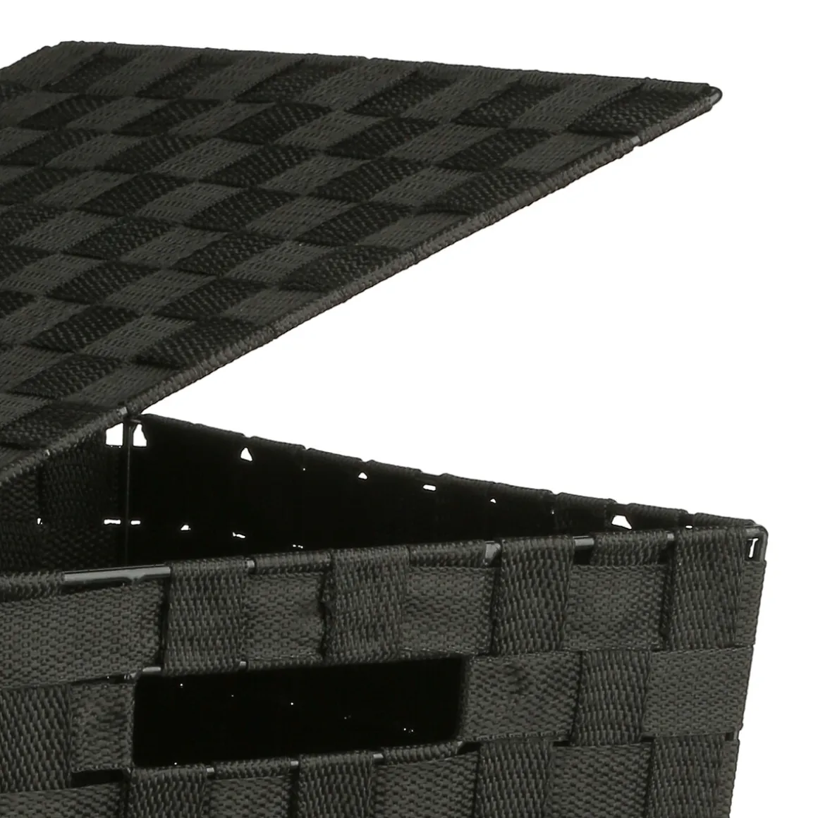 Panier à linge 30L bisauté, Noir
