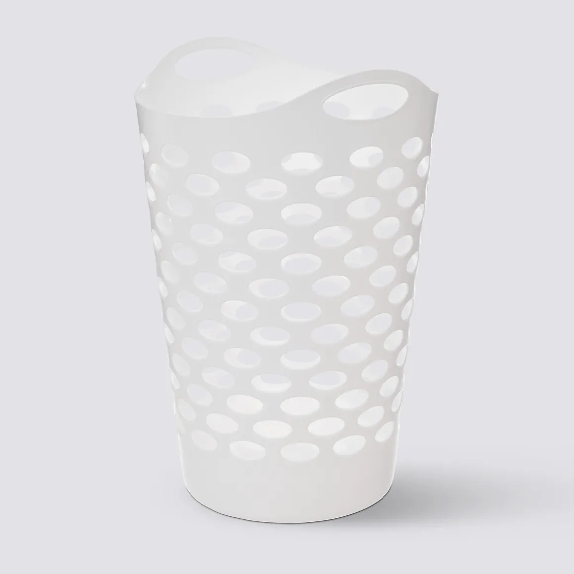 Panier à linge 60L, Blanc