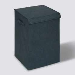 Panier à linge 74L, Bleu pétrole
