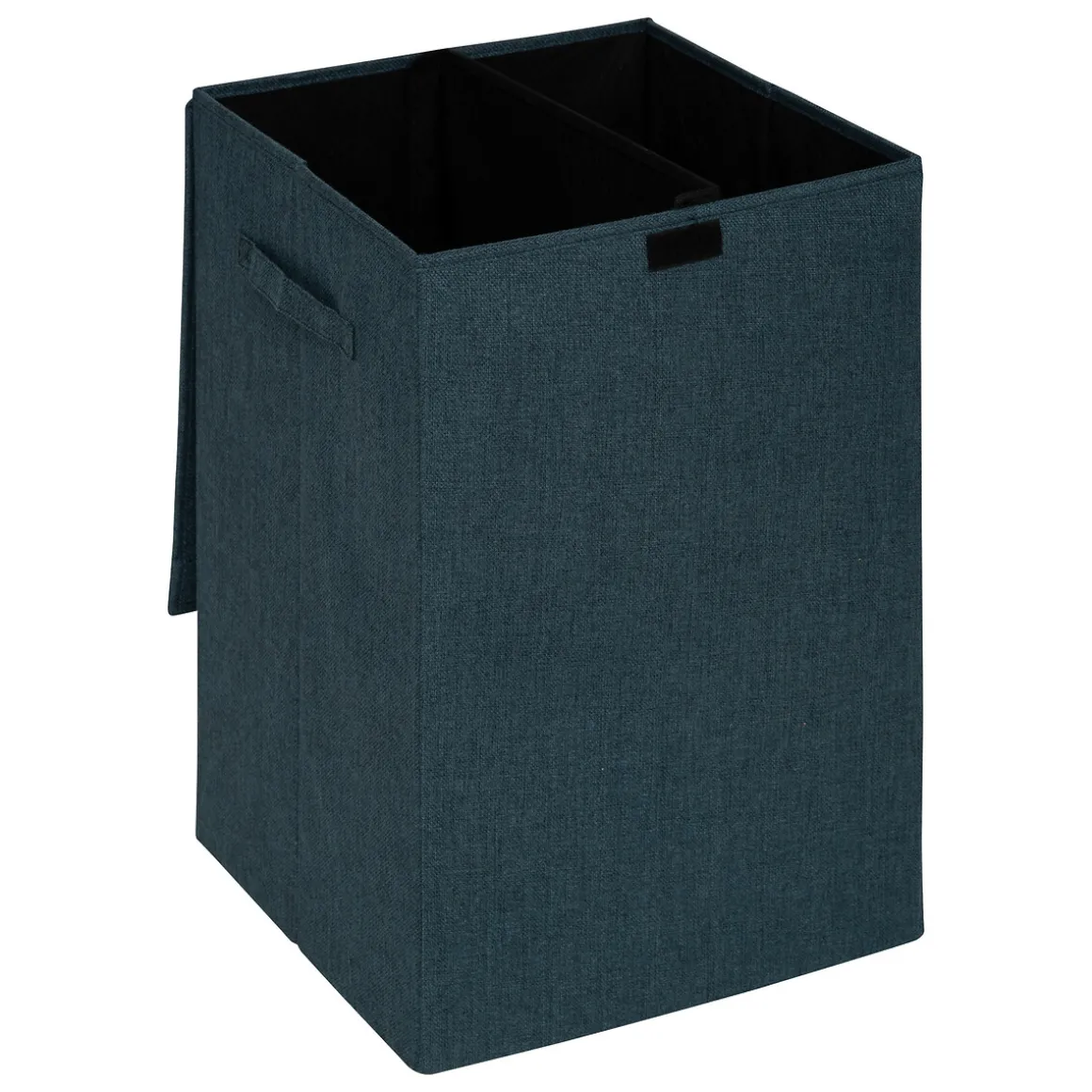Panier à linge 74L, Bleu pétrole