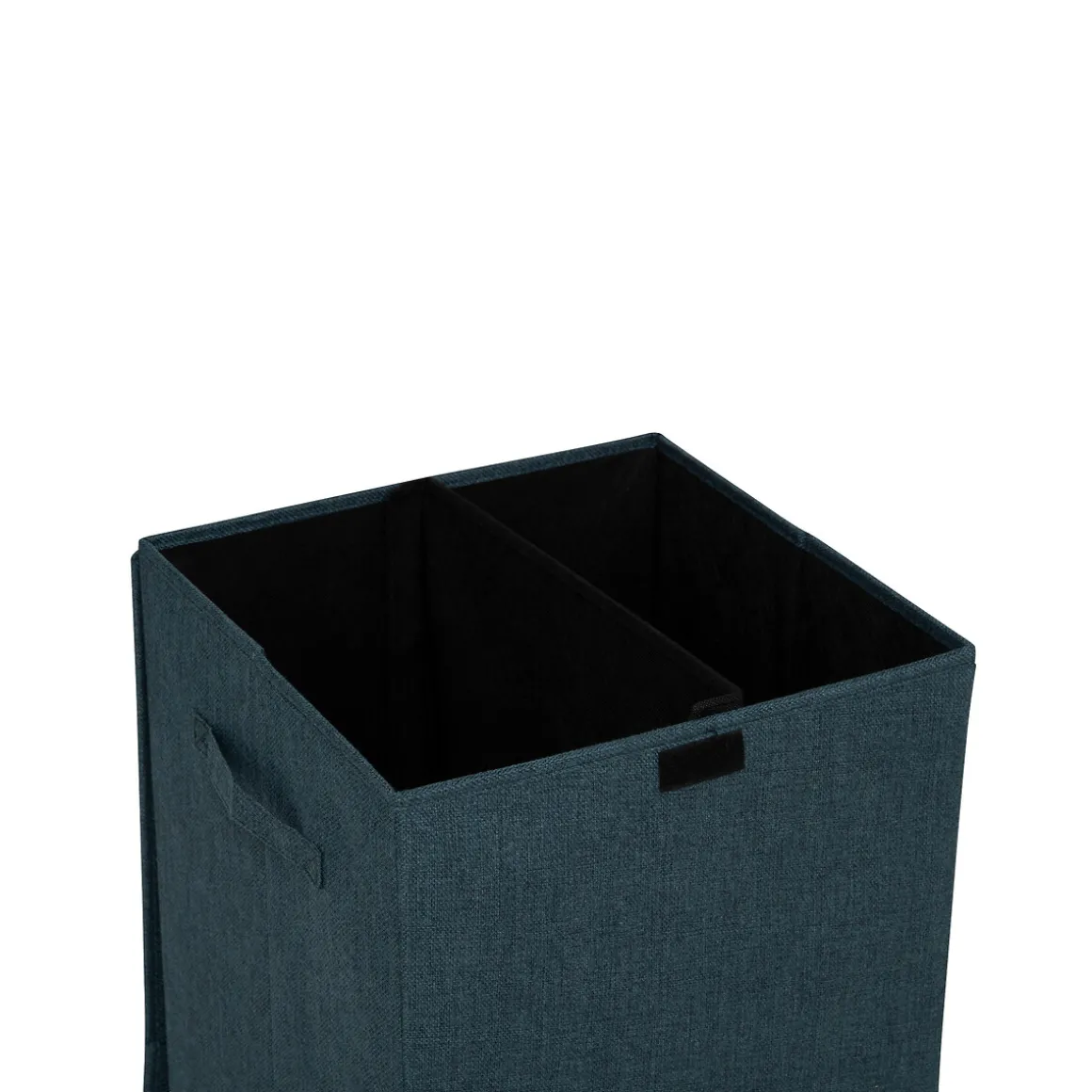 Panier à linge 74L, Bleu pétrole
